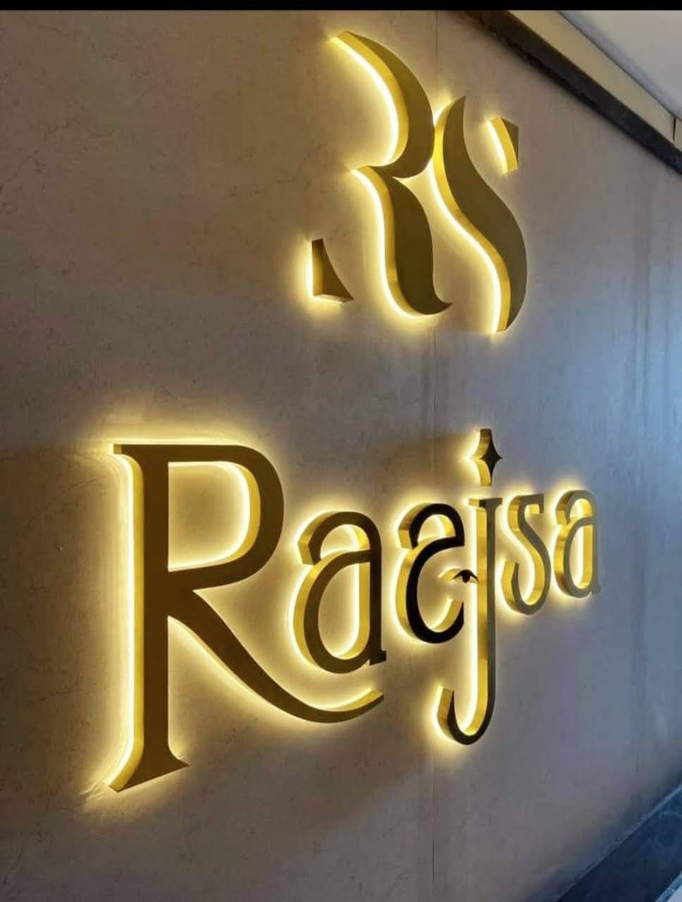 Acrylic office signage
